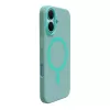Puro Daylight MagSafe Silicone Case for iPhone 16, Green