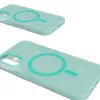 Puro Daylight MagSafe Silicone Case for iPhone 16, Green