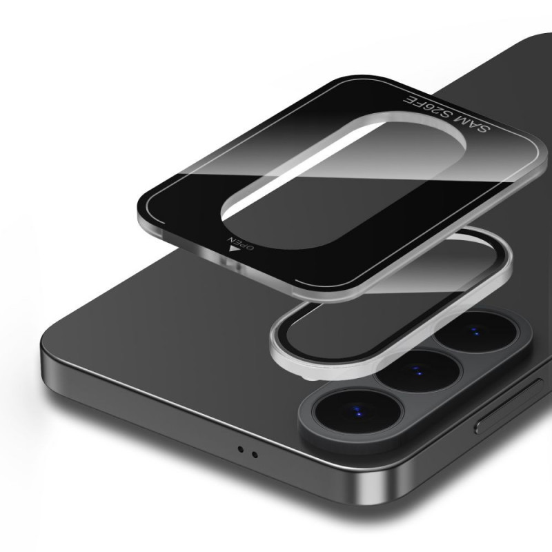 Tech-Protect Camring Fit+ Camera Lens Protector for Samsung Galaxy S26 FE, Clear