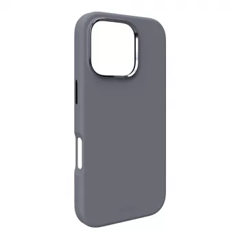 Puro Icon Mag Pro MagSafe Silicone Case for iPhone 16 Pro Max, Dark Gray