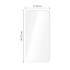 Tech-Protect OneTouch Set+ Tempered Glass for Apple iPhone 17 Pro / 18 Pro, Clear (2 pcs)