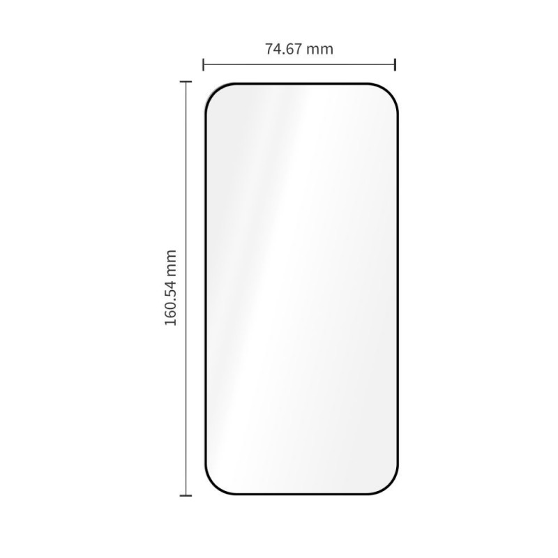Tech-Protect Quick Set+ Tempered Glass for Apple iPhone 17 Pro Max / 18 Pro Max, Black (2 pcs)