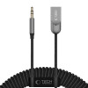 Tech-Protect Ultraboost AU04 Bluetooth 6.0 Audio Adapter with AUX 3.5 mm, Grey