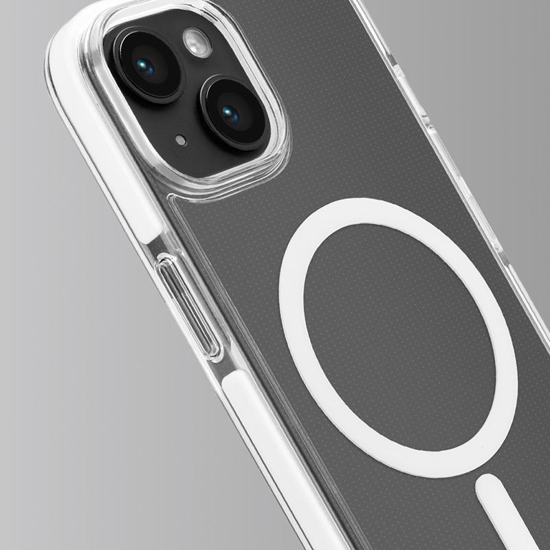 Puro LITEMAG PRO MagSafe Case for Apple iPhone 15, Clear