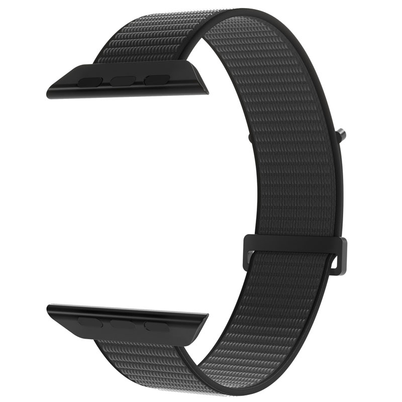 Puro Nylon Sport Strap PUR643 for Apple Watch 40/41/42 mm, Black
