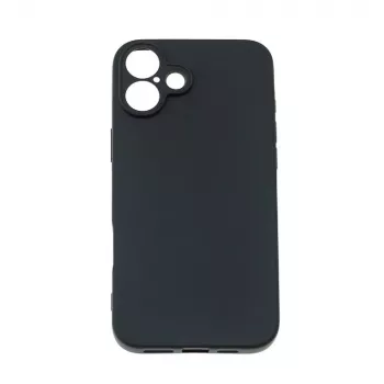 Hurtel Soft Case for iPhone 16 Plus, black