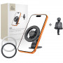 Tech-Protect N56 Magnetic MagSafe Car Mount for Dashboard and Air Vent, Black