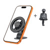 Tech-Protect N56 Magnetic MagSafe Car Mount for Dashboard and Air Vent, Black
