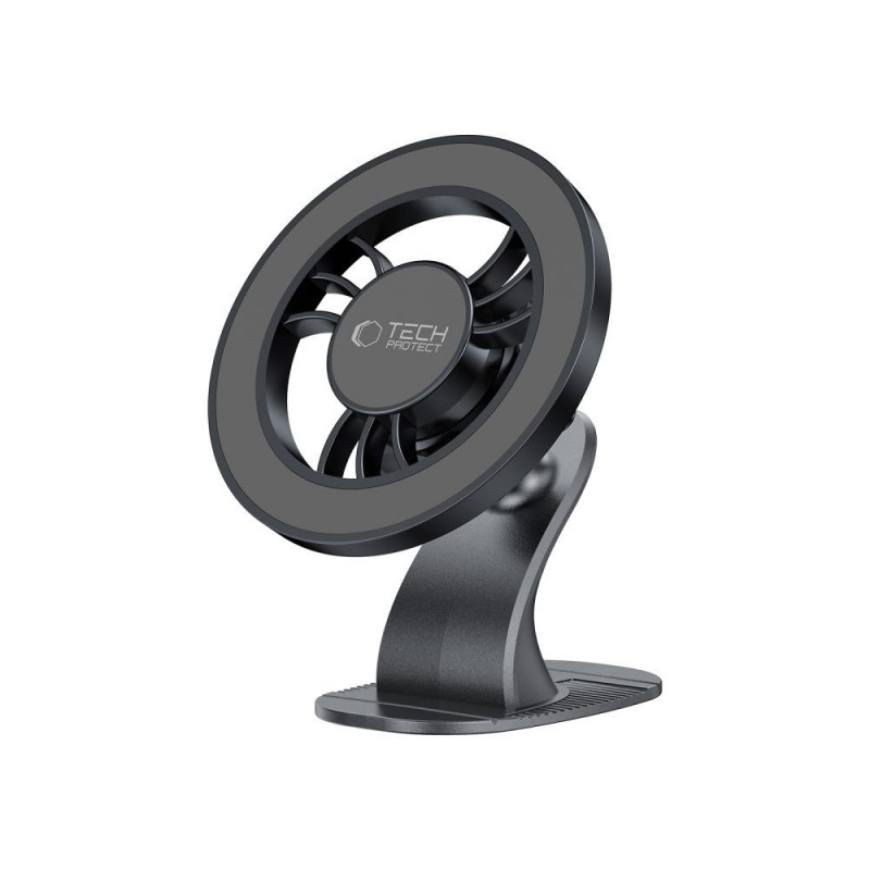 Tech-Protect N56 Magnetic MagSafe Car Mount for Dashboard and Air Vent, Black