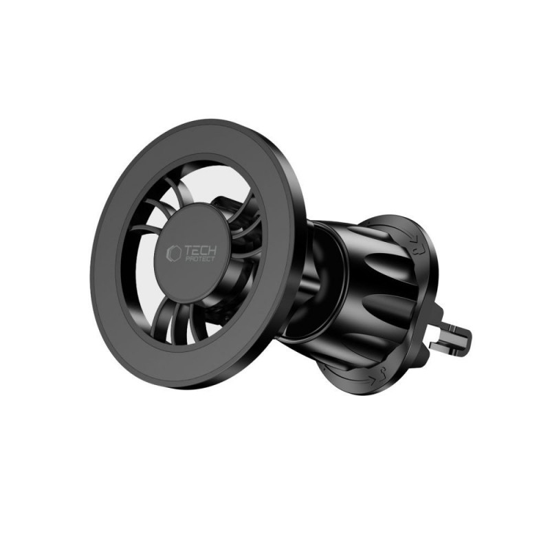 Tech-Protect N56 Magnetic MagSafe Car Mount for Dashboard and Air Vent, Black