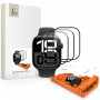 Tech-Protect Easy Set Flex+ Hybrid Glass for Apple Watch 10 / 11 42 mm, Black (3 pcs)