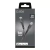 SBS TECABLELIGTC1K USB-C to Lightning Cable, 1 m, Black