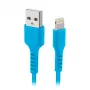 SBS TECABLEUSBIP589A USB-A to Lightning Cable, 1 m, Blue