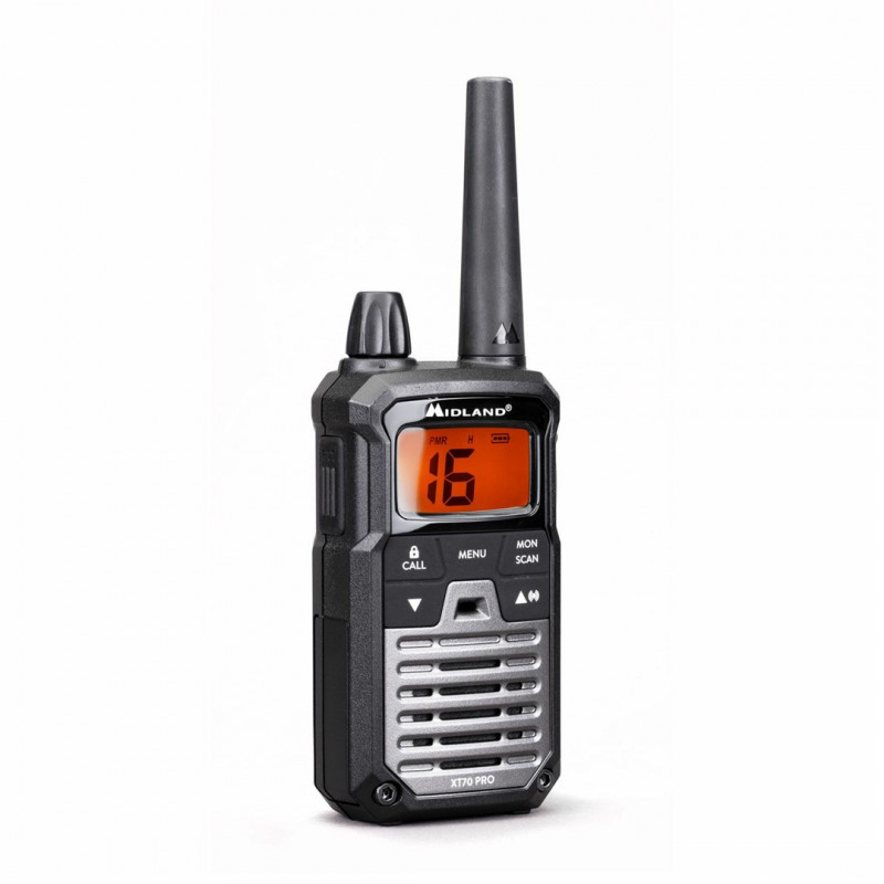 Midland XT70 Pro Duo Walkie Talkie, Black