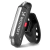 Wozinsky WSBLB2 Bike Light Set, Front (400 lm) and Rear, black
