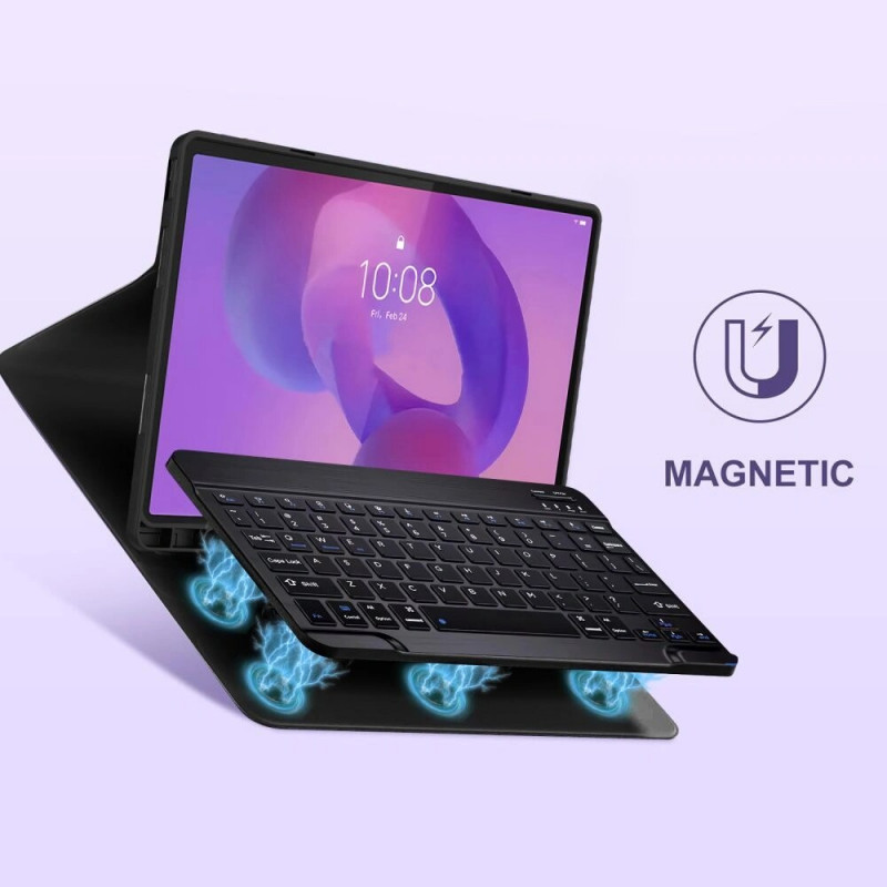Tech-Protect SmartCase Pen + Keyboard for Lenovo Idea Tab Plus 12.1 (TB-361), Black
