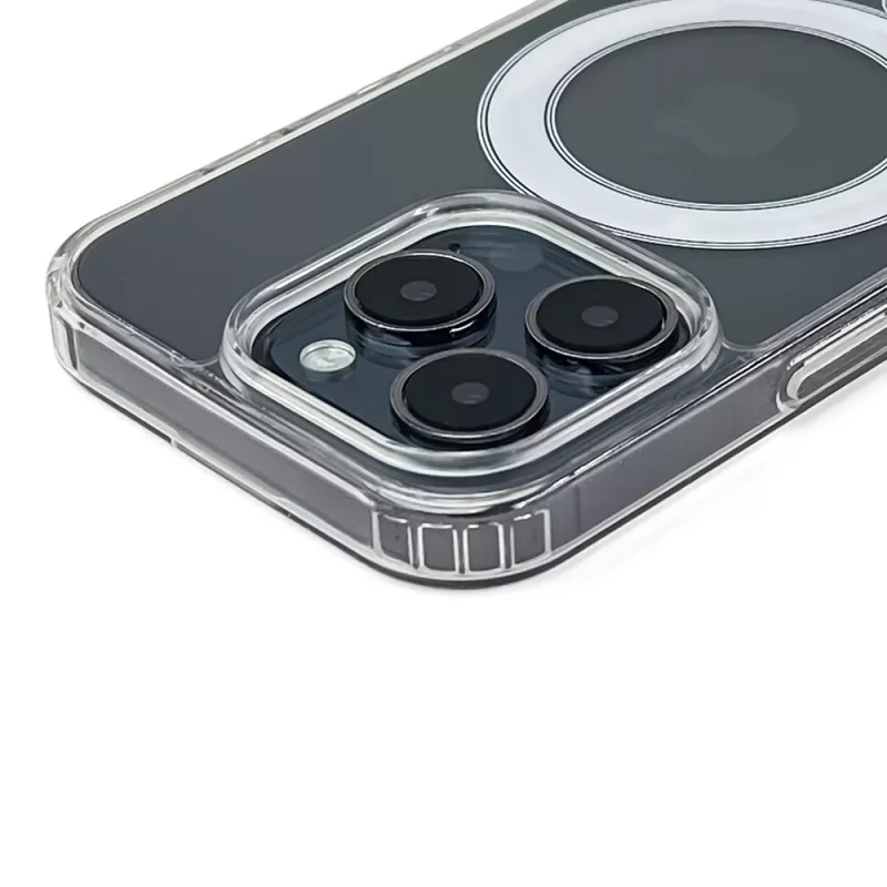 Hurtel MagSafe Compatible Clear Corner Case for iPhone Air, clear