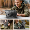 Tech-Protect Kevlar Pro Tablet Case for Samsung Galaxy Tab S9 11.0 / S10 FE / S10 Lite 10.9 (X710 / X716B / X520 / X526 / X400 / X406B), Black