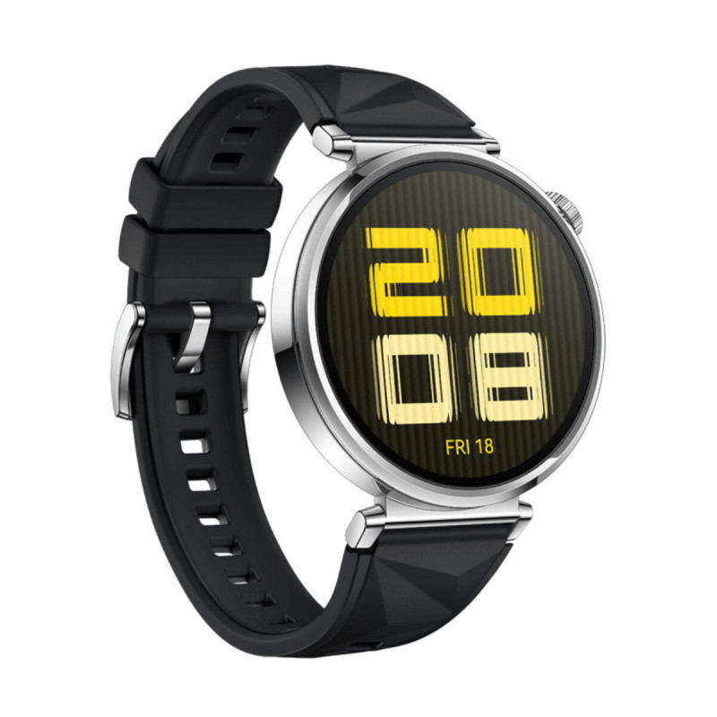 Huawei Watch GT 5 Active 41 mm GPS Smartwatch, Black Fluoroelastomer Strap