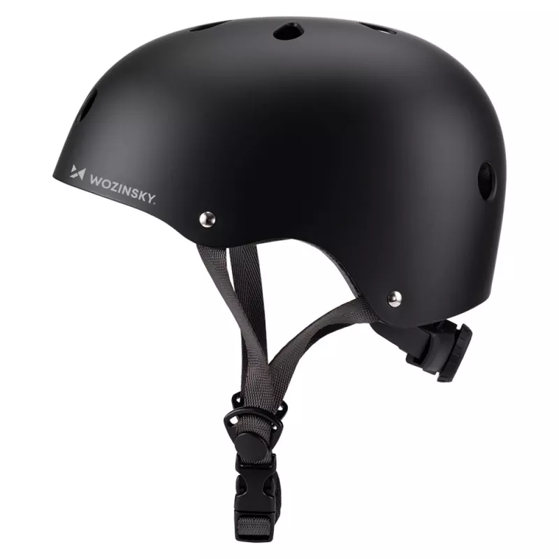 Wozinsky Lightweight BMX/Scooter Helmet, size S (48-52 cm), black