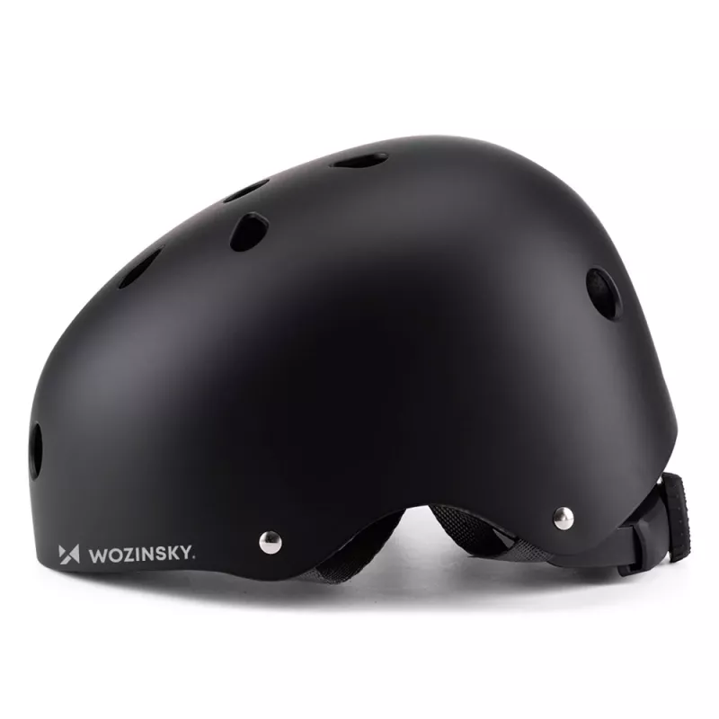 Wozinsky Lightweight BMX/Scooter Helmet, size S (48-52 cm), black