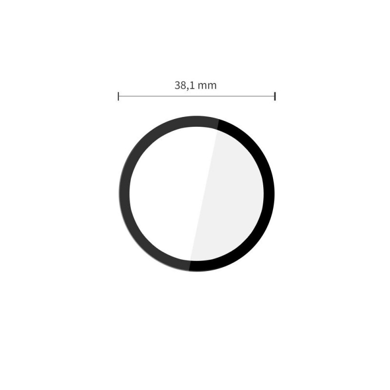 Tech-Protect Glass Flex+ Hybrid Glass for Garmin Venu 4 41 mm, Black (2 pcs)