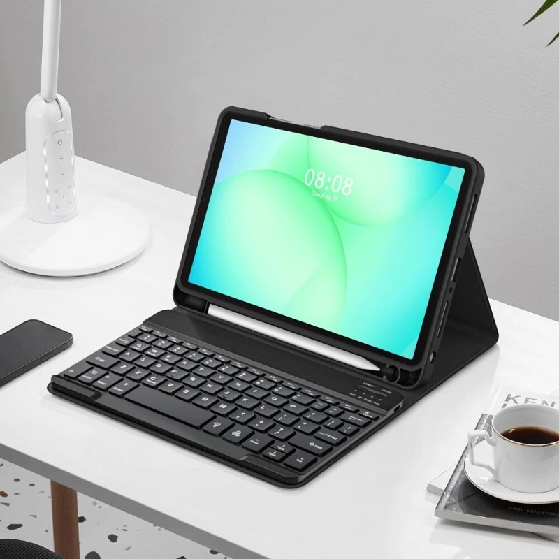 Tech-Protect SmartCase Pen + Keyboard for Samsung Galaxy Tab A9+ / A11+ 11.0 (X210 / X215 / X216 / X230 / X235 / X236), Black