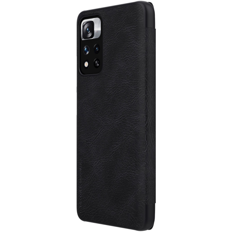 [CR] Nillkin Qin Case for Xiaomi Mi 11i HyperCharge / Redmi Note 11 Pro (China), Black (consumer return)