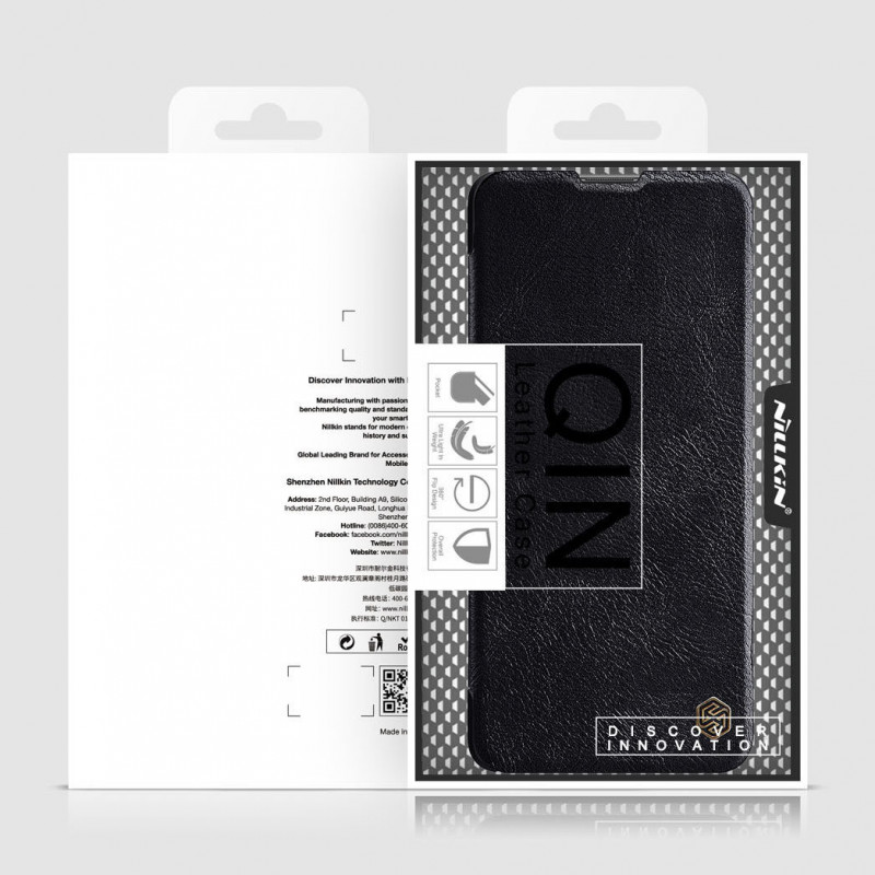 [CR] Nillkin Qin Case for Xiaomi Mi 11i HyperCharge / Redmi Note 11 Pro (China), Black (consumer return)