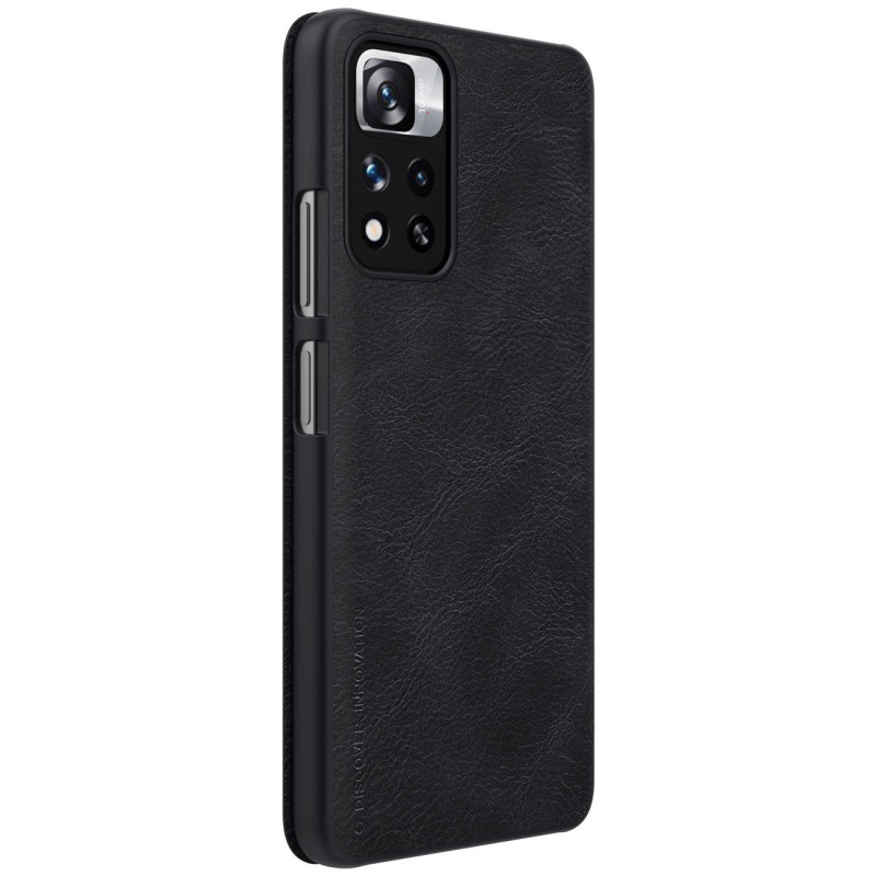 [CR] Nillkin Qin Case for Xiaomi Mi 11i HyperCharge / Redmi Note 11 Pro (China), Black (consumer return)