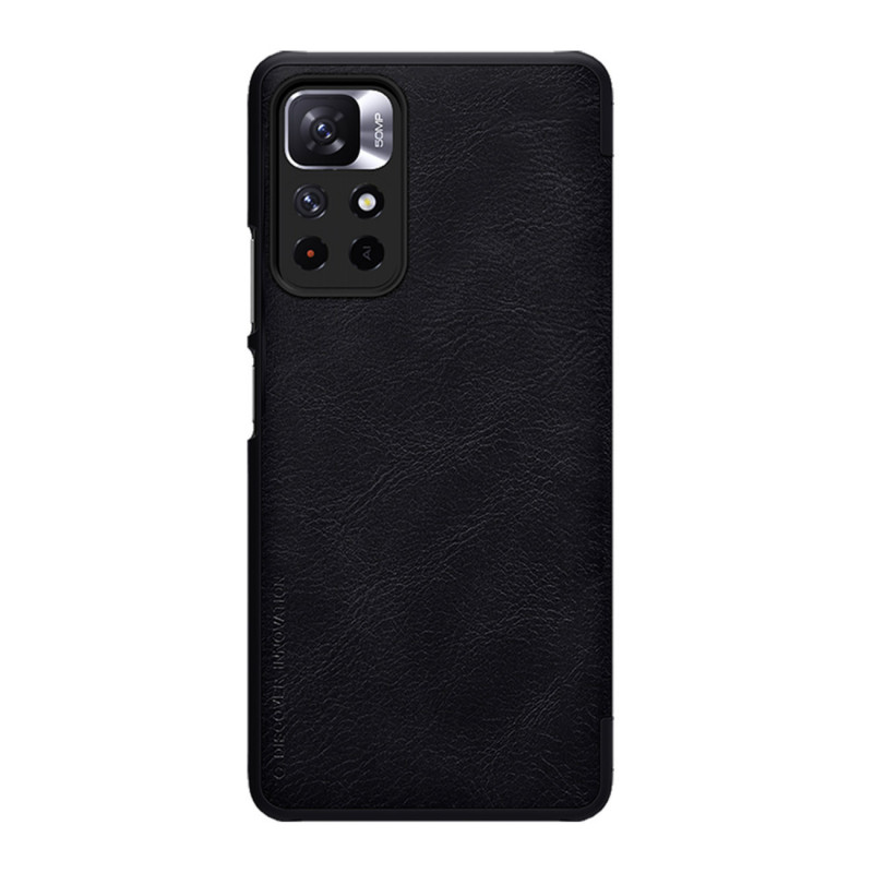 Nillkin Qin Case for Xiaomi Redmi Note 11T 5G / Poco M4 Pro 5G, Black
