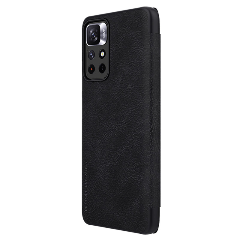 Nillkin Qin Case for Xiaomi Redmi Note 11T 5G / Poco M4 Pro 5G, Black
