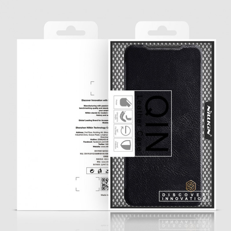 Nillkin Qin Case for Xiaomi Redmi Note 11T 5G / Poco M4 Pro 5G, Black
