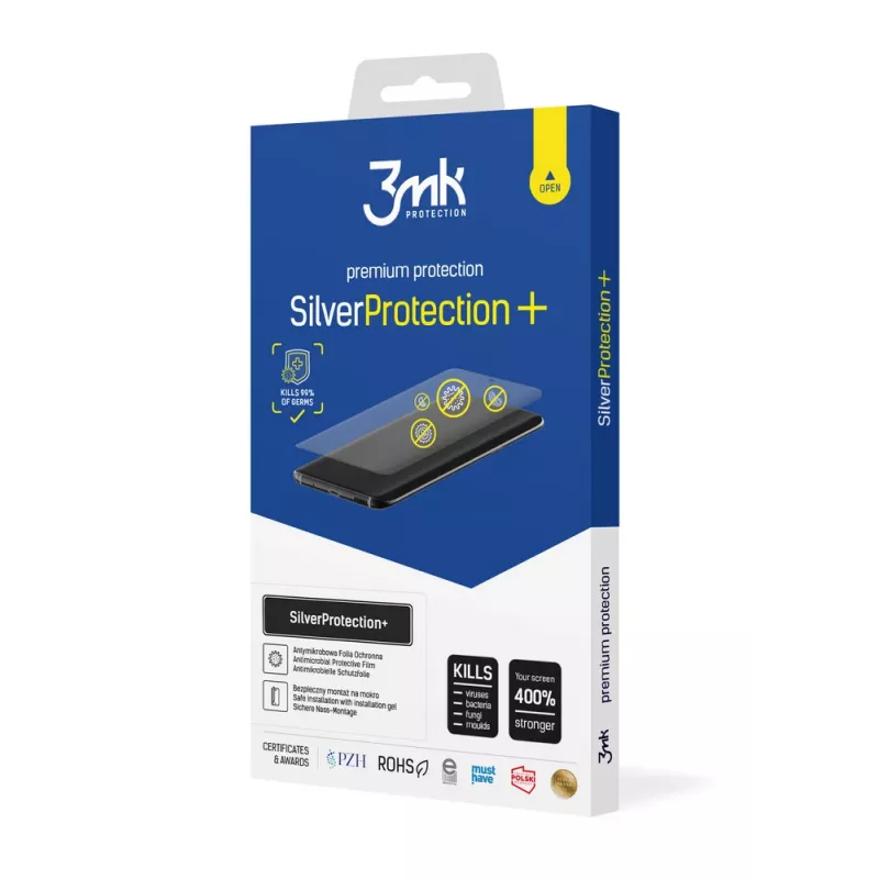 3MK Silver Protect+ Google Pixel 6a antimicrobial screen protector film