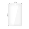 Tech-Protect Glass Fit+ Tempered Glass for Samsung Galaxy Tab A9 / A11 8.7 (X110 / X115 / X133 / X135), Clear (2 pcs)