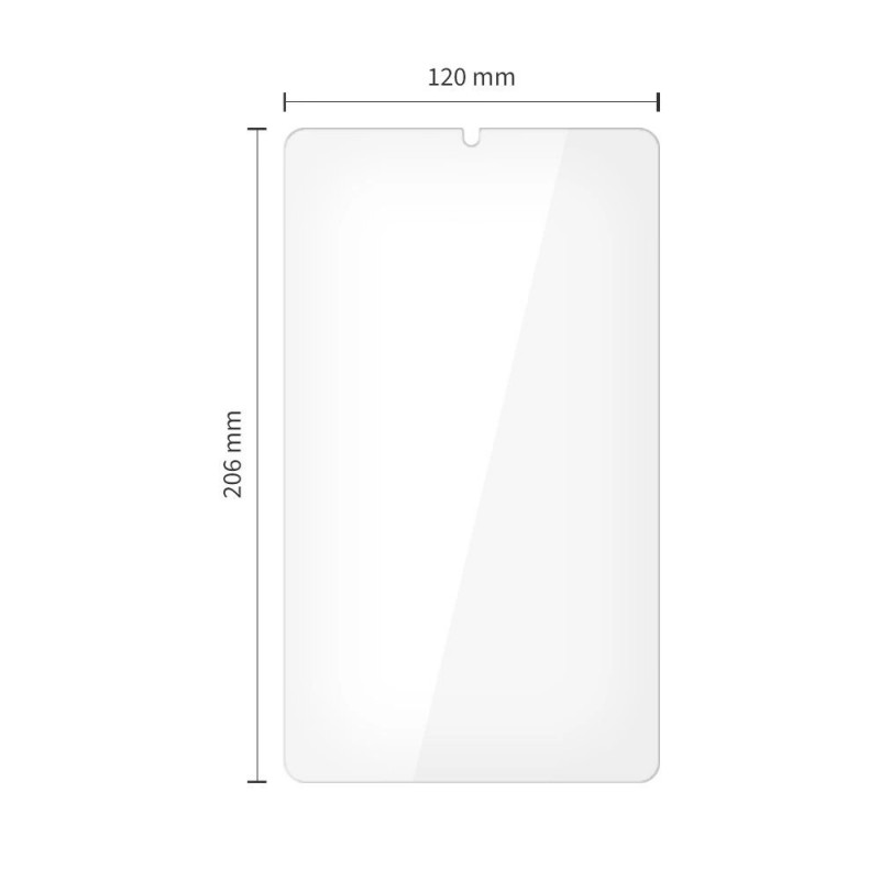 Tech-Protect Glass Fit+ Tempered Glass for Samsung Galaxy Tab A9 / A11 8.7 (X110 / X115 / X133 / X135), Clear (2 pcs)