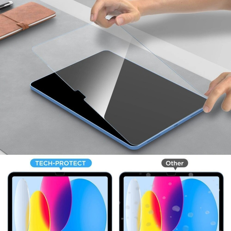 Tech-Protect Glass Fit+ Tempered Glass for Samsung Galaxy Tab A9 / A11 8.7 (X110 / X115 / X133 / X135), Clear (2 pcs)
