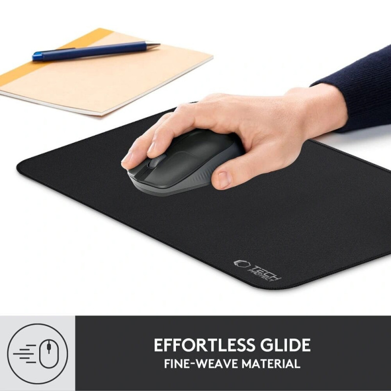 Tech-Protect A100 Mouse Pad 35x25 cm, Black