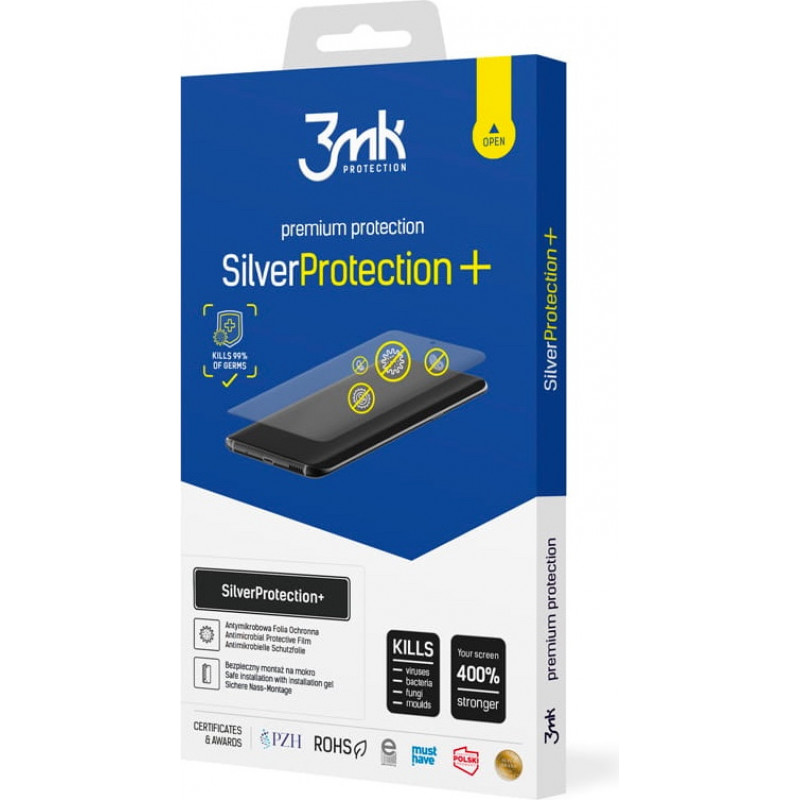3MK Silver Protect+ Xiaomi Redmi Note 11 Pro+ 5G antimicrobial screen protector film, 3MK2952