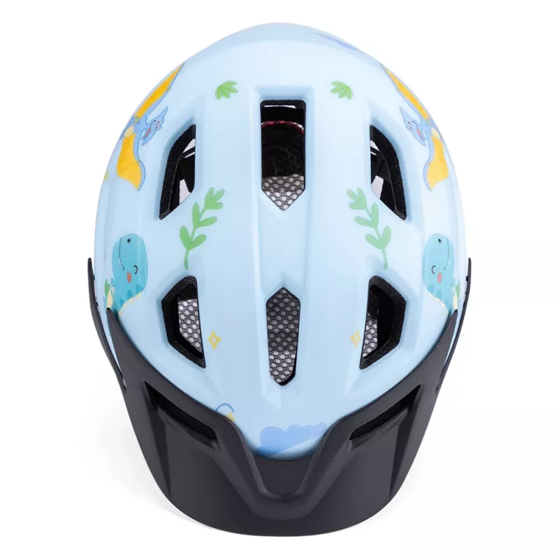 Wozinsky Children's MTB Bike Helmet with Detachable Visor, size XS (48-52 cm), light blue
