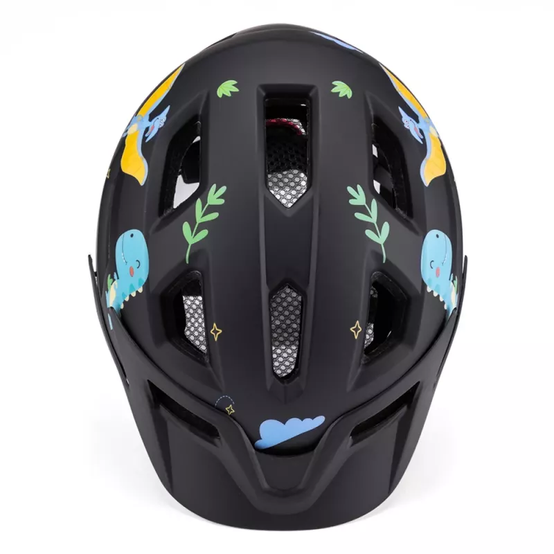 Wozinsky Children's MTB Bike Helmet with Detachable Visor, size XS (48-52 cm), black