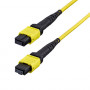 StarTech.com OS2MTP12AOFNP7M MTP/MPO-12 Single-Mode Fibre Patch Cable (7 m), APC