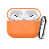 Tech-Protect Silicone Hook case for Apple AirPods Pro 3, Cosmic Orange