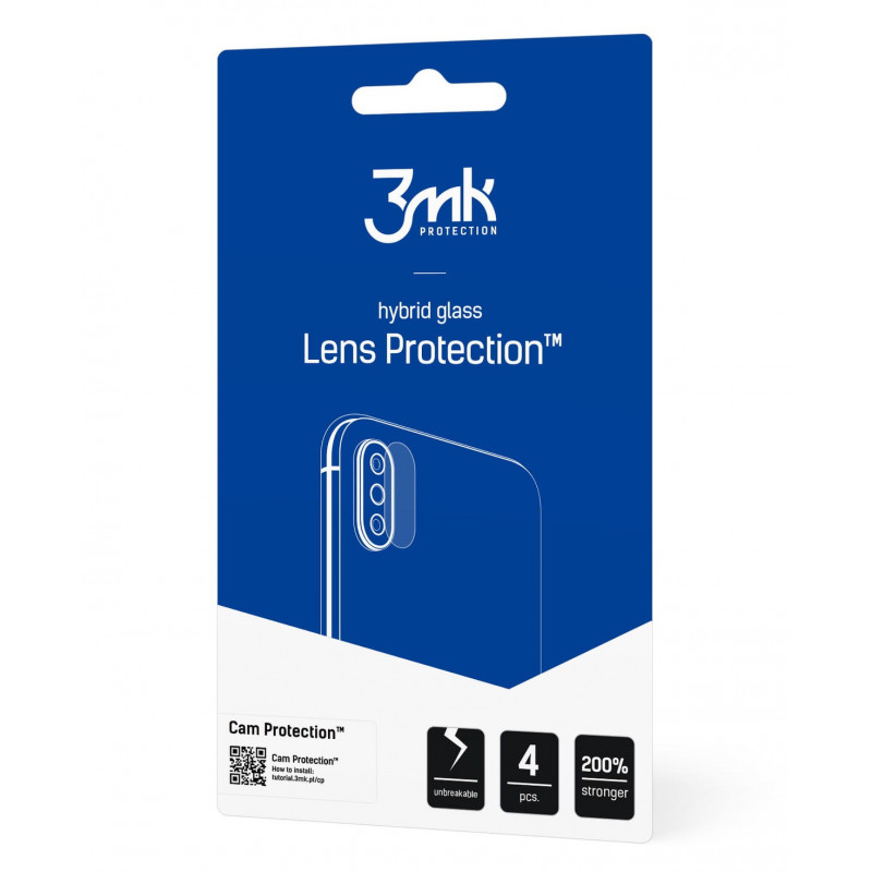 3MK Lens Protection camera lens glass for Samsung Galaxy A53 5G (4 pcs)