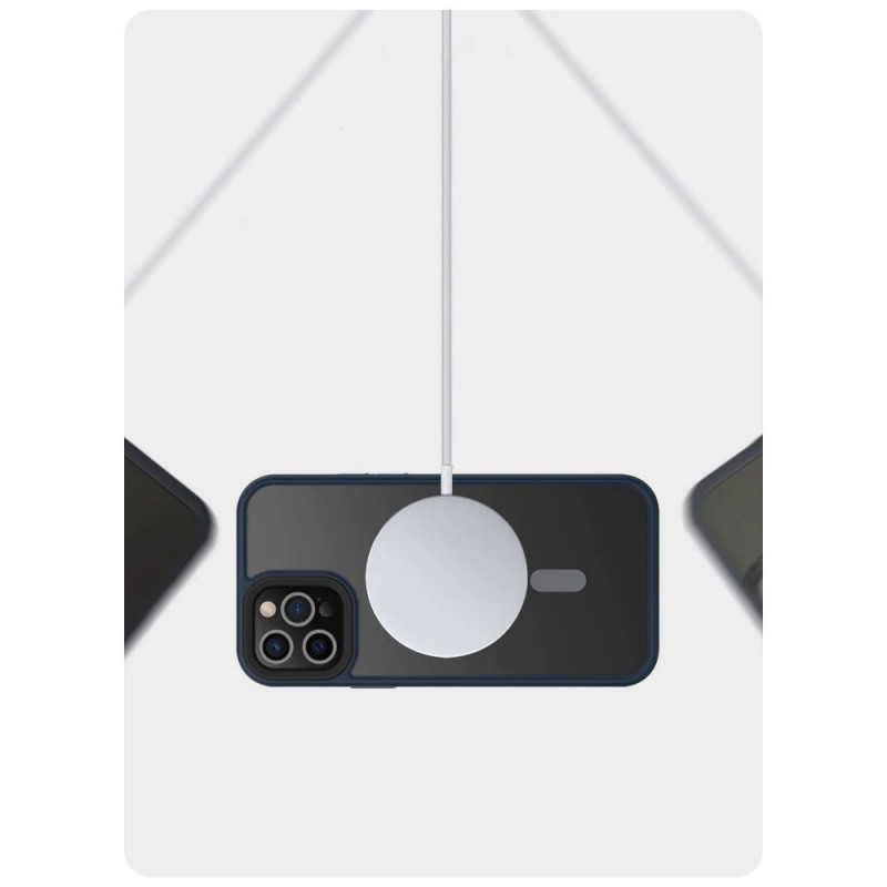 Tech-Protect Magmat MagSafe Case for Apple iPhone 12/12 Pro, Matte Black