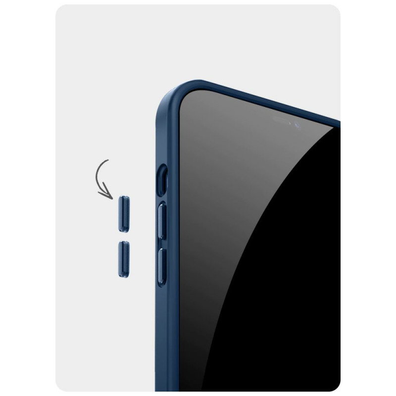 Tech-Protect Magmat MagSafe Case for Apple iPhone 12/12 Pro, Matte Black