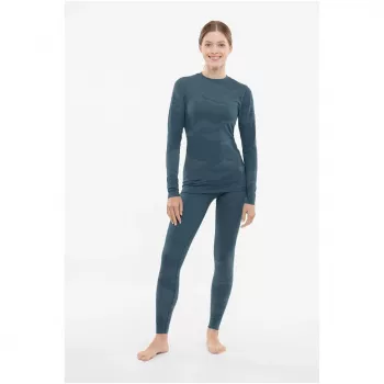 Viking Gasher Lady Set Merino Women's Underwear, Turquoise, L