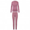 Viking Gasher Lady Set Merino Women's Underwear, Pink, L