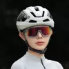 Rockbros LK-15 Carbon Fiber Bike Helmet 58-62cm, Light Gray