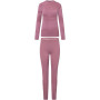 Viking Gasher Lady Set Merino Women's Underwear, Pink, M